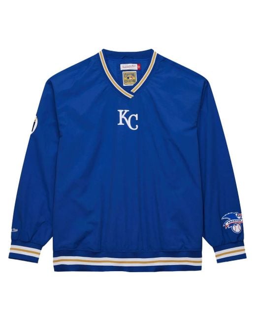 メンズ Mitchell & Ness Kansas City Royals "royal" スウェットシャツ Blue