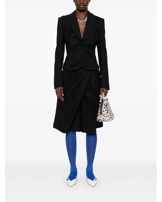 Viktor & Rolf Black Draped Trousers