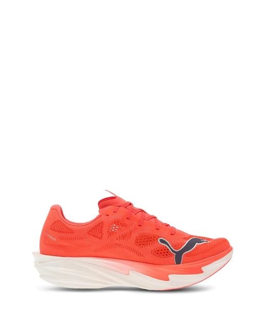 PUMA Red Deviate Nitro Elite 4 Running Shoes for men