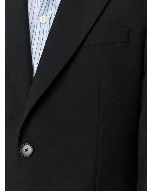 mfpen Black Single-Breasted Blazer