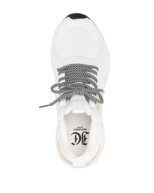 Just Cavalli White Sneakers