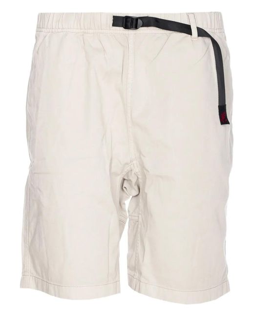 Gramicci Natural Belt-Fastening Shorts for men