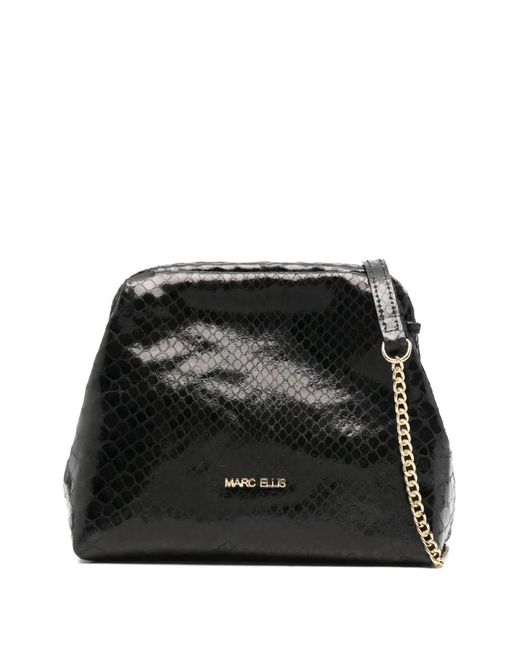Marc Ellis Black Arlena M Py Shoulder Bag