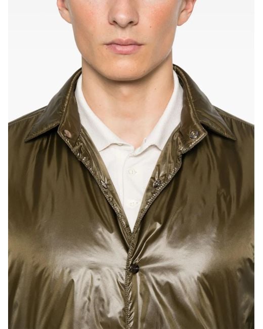 Herno Green Padded Jacket for men