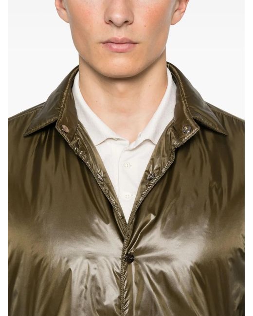 Herno Green Padded Jacket for men