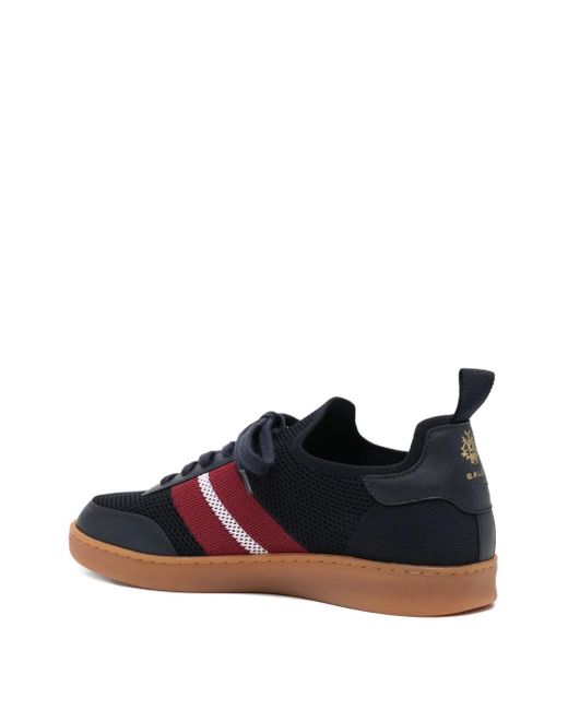 Bally Blue Outline Sneakers for men