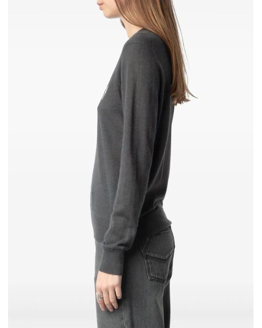 Zadig & Voltaire Gray Pravis Cp Cmb