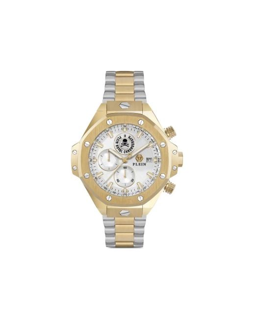 Philipp Plein Metallic Chrono Royal 46Mm for men
