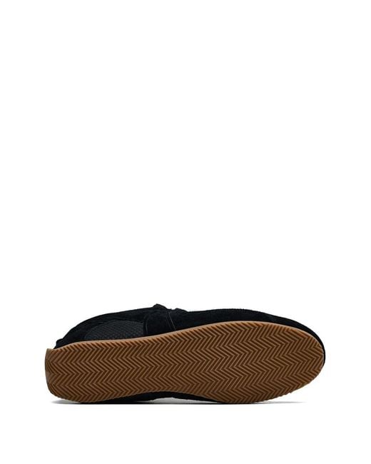 HIDE & JACK Blue Lace-Up Panelled Sneakers