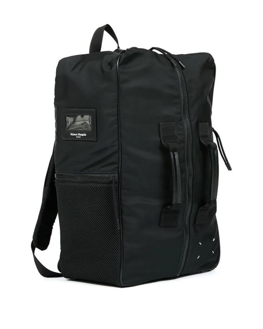 Maison Margiela Black High Tech Weekender Backpack