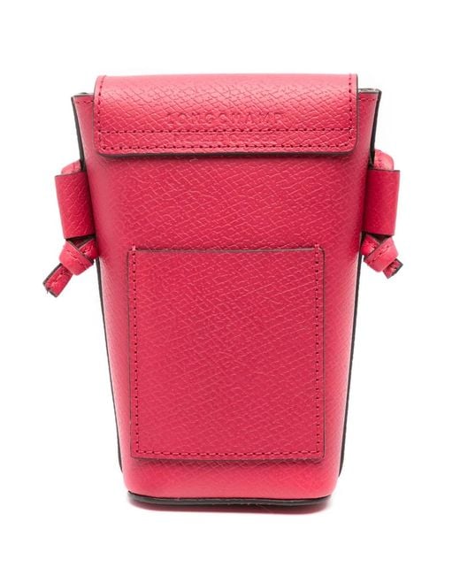 Longchamp Pink Épure Phone Case
