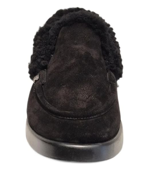 Casadei Black Suede Boots