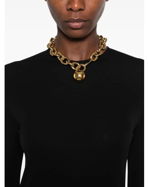 Totême  Black Everyday Long-Sleeve Maxi Dress
