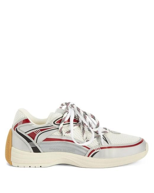 Giuseppe Zanotti White Gz-Trail Low-Top Sneakers for men