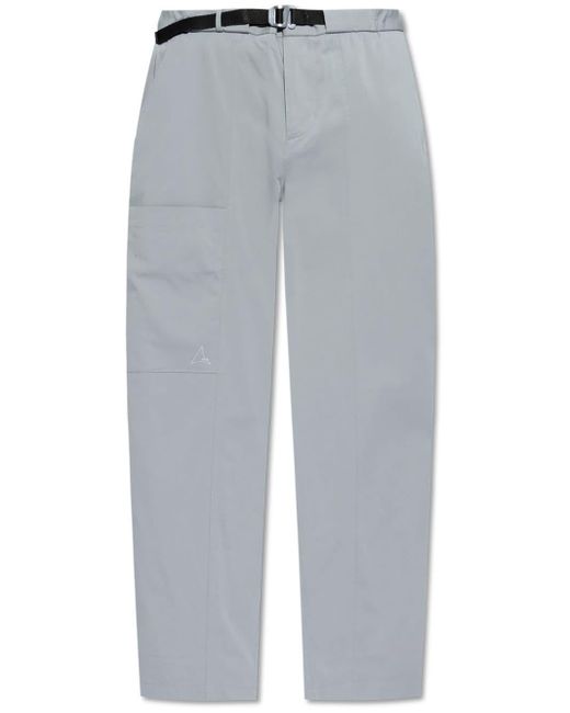 Roa Gray Climbing Technical-cotton Trousers for men