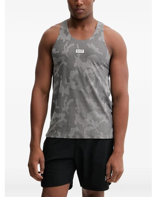 Débardeur Dynamic Athlet EA7 pour homme en coloris Gray