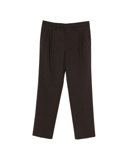 MM6 by Maison Margiela Black Pleated Trousers