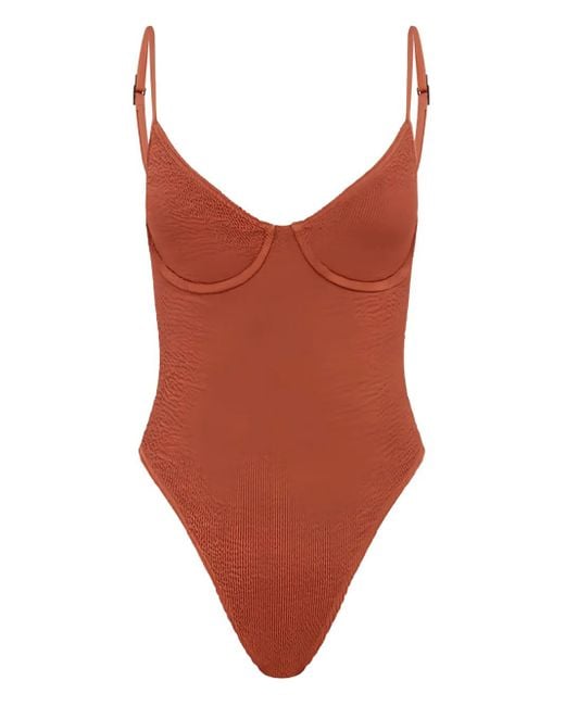 Costume Intero Gracie One Piece di Bondeye in Brown