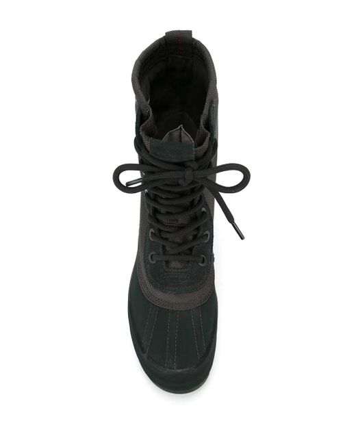 Yeezy Black 950 Boot-Style High-Top Sneakers