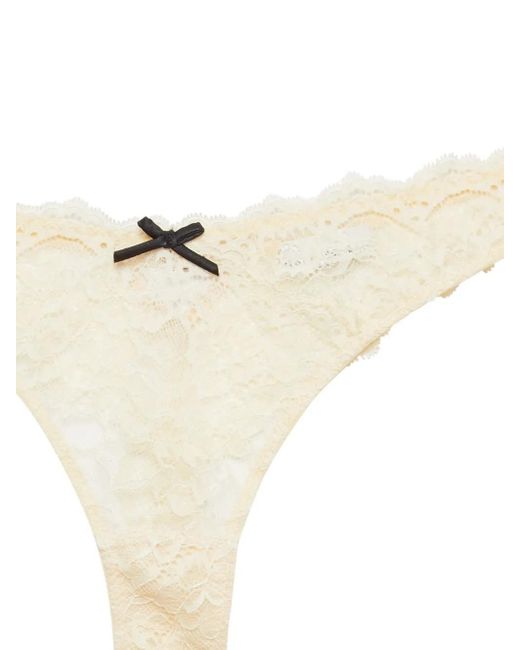 Fleur du Mal Natural Bianca Thong