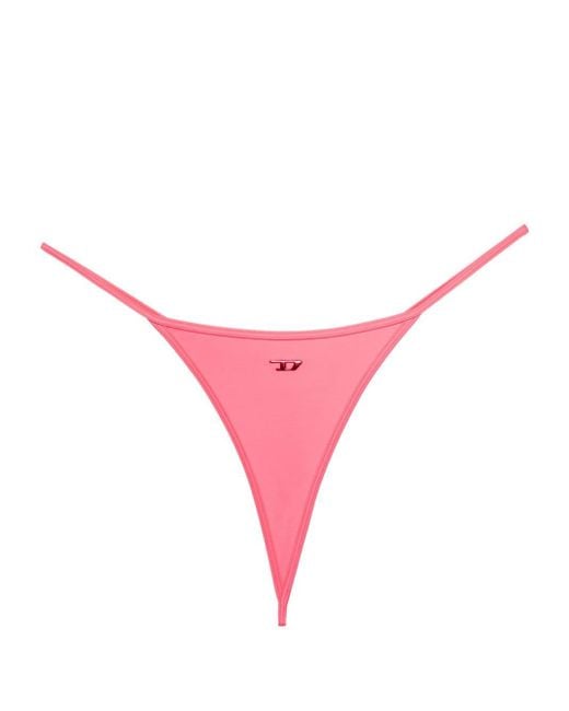 DIESEL Pink Bfst-helena Bikini Bottoms
