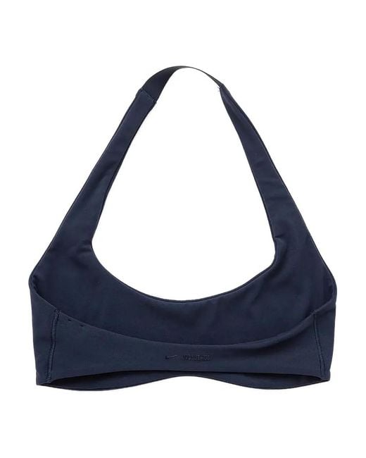 Nike Blue Halter Neck Bralette