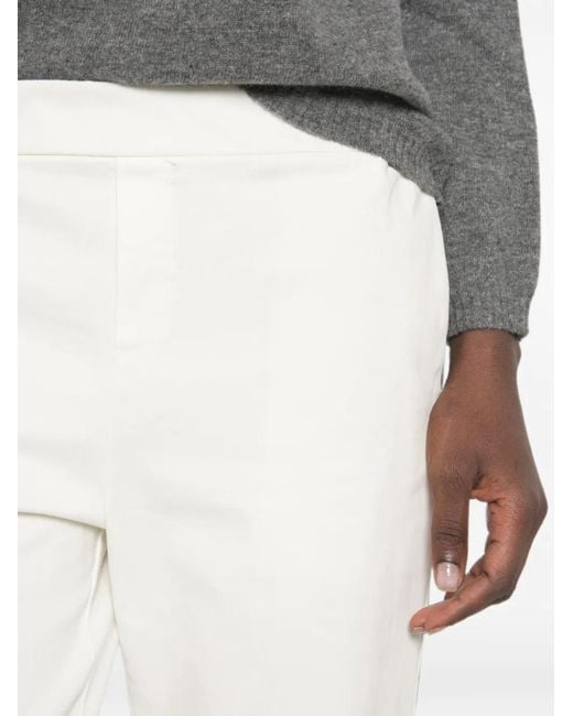 Whyci Geplooide Broek in het White