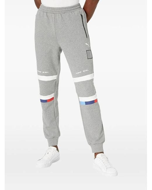 PUMA Gray X Bmw Motorsport Track Pants for men