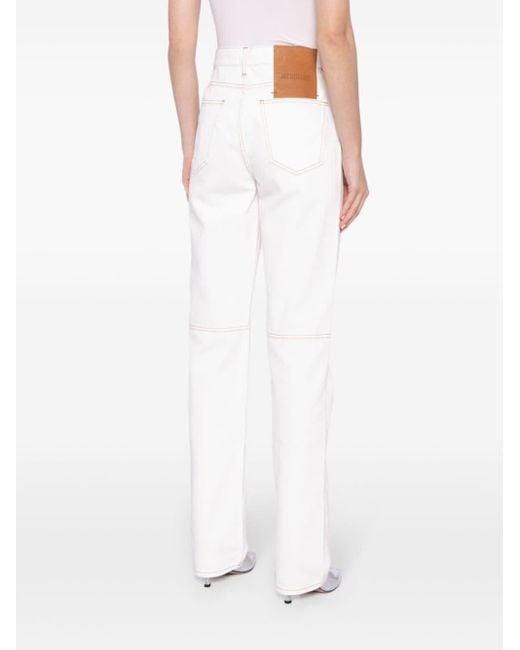 Jacquemus Jeans in het White