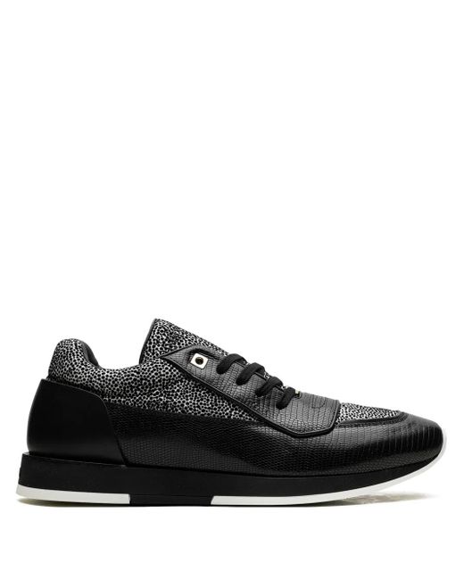 Jimmy Choo Black Jett Mixed Media Sneakers for men