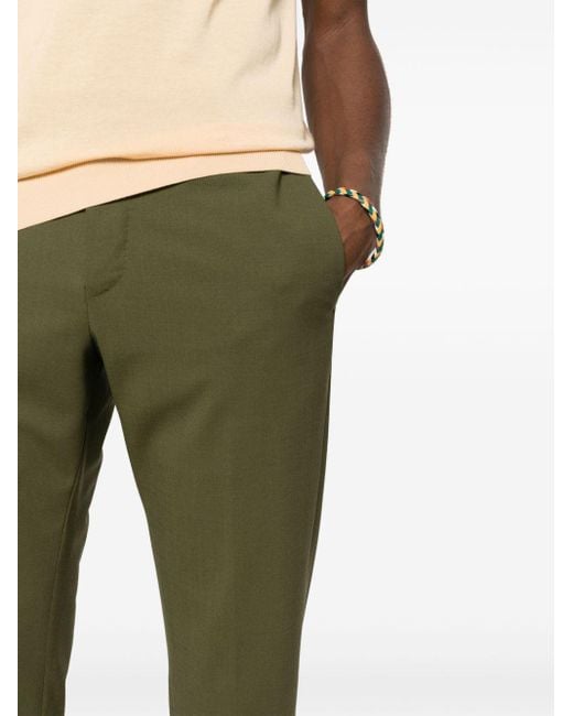 Pantalon de costume à coupe fuselée PT Torino pour homme en coloris Green