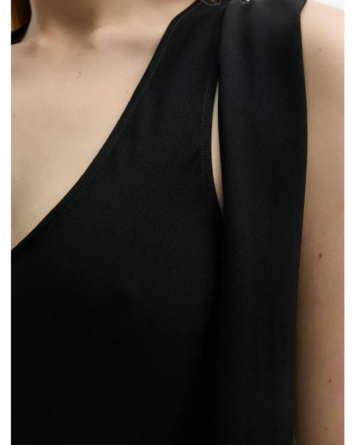 Day Birger et Mikkelsen Black Brielle V-Neck Maxi Dress