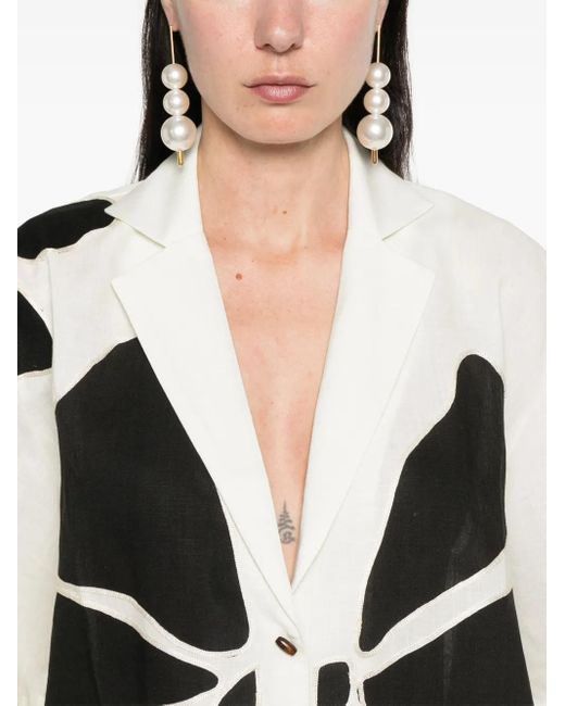 Cala De La Cruz White Sydney Shirt