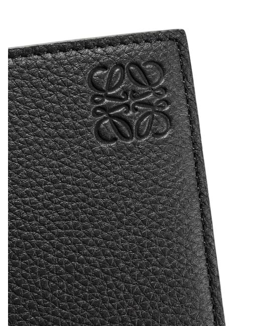 Loewe Black Anagram Bifold Wallet for men