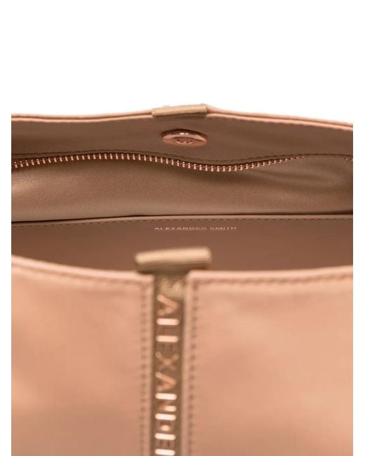 Alexander Smith Pink Grand Sac Cabas À Logo Lauren