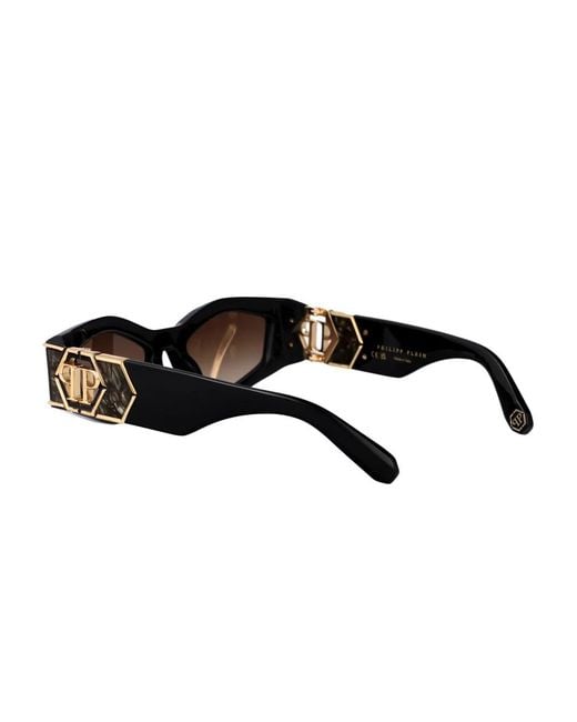 Philipp Plein Black Cat Eye-Frame Sunglasses