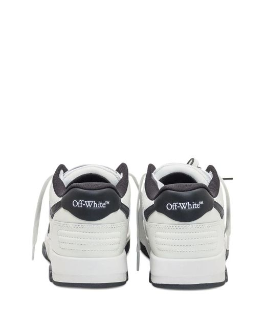 Off-White c/o Virgil Abloh White Out Of Office Leather Sneakers