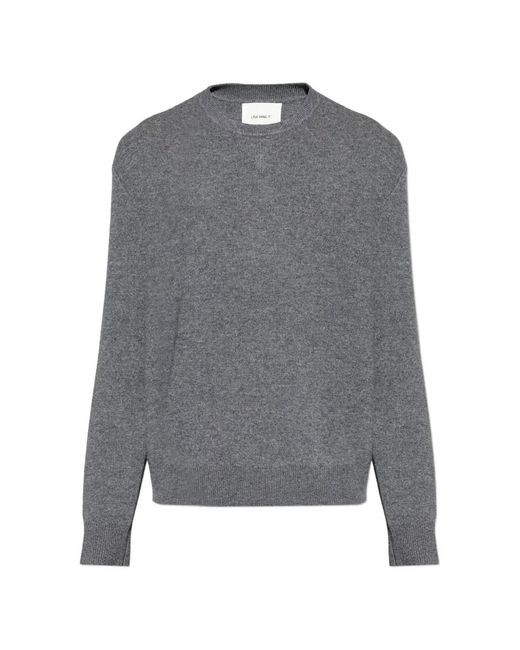 Lisa Yang Gray Edmond Ribbed Sweater for men