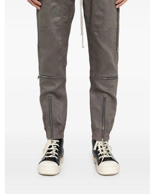 Rick Owens Gray Headon Trousers for men