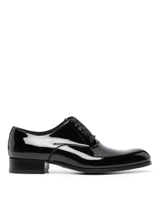 Tom Ford Black Leather Oxford for men