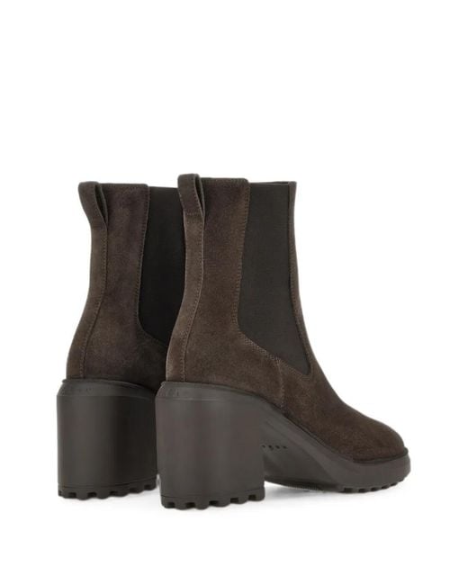Hogan Brown H724 Boots