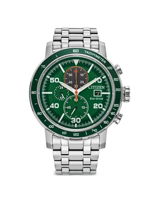 Citizens of Humanity Gray Brycen Eco-Drive 44Mm Watch for men