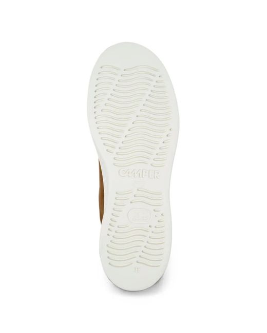 Camper Brown Runner Up Nubuck Sneakers