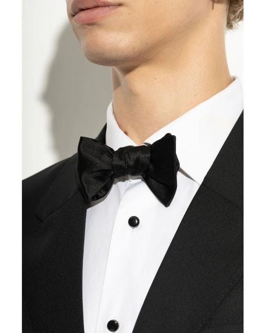DSquared² Black Twill Bow for men