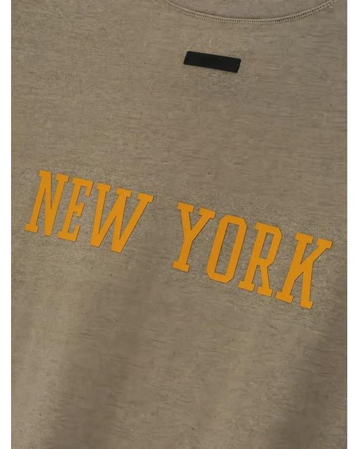 Fear Of God Blue Homestead Heather Short-Sleeve T-Shirt for men