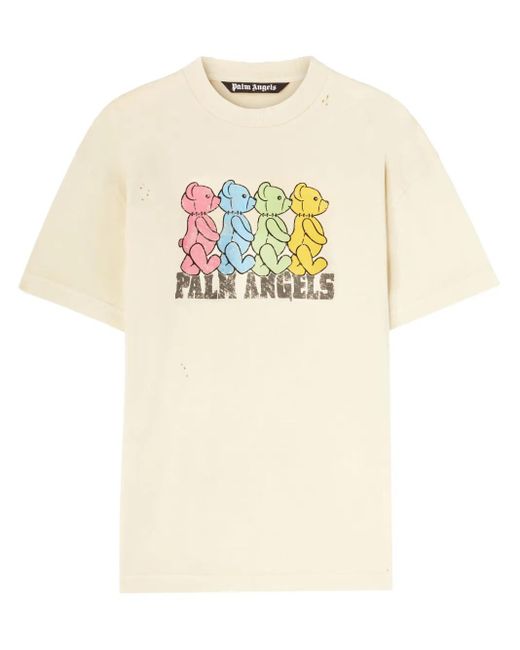 Palm Angels Natural T-Shirts And Polos for men