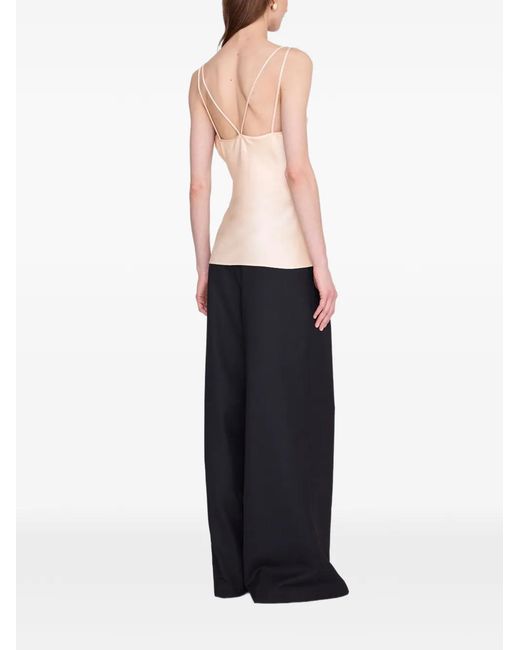 Anine Bing Natural Blanca Top