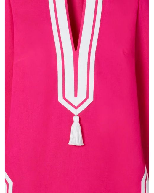 Tory Burch Pink Cotton Beach Tunic