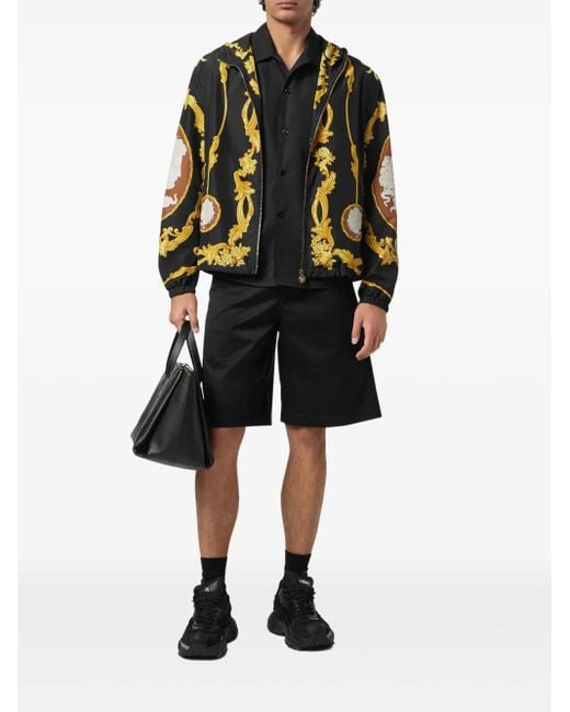 Versace Black Shorts for men