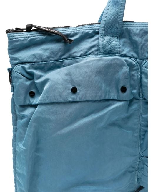 C P Company Blue Accessories Bag for men